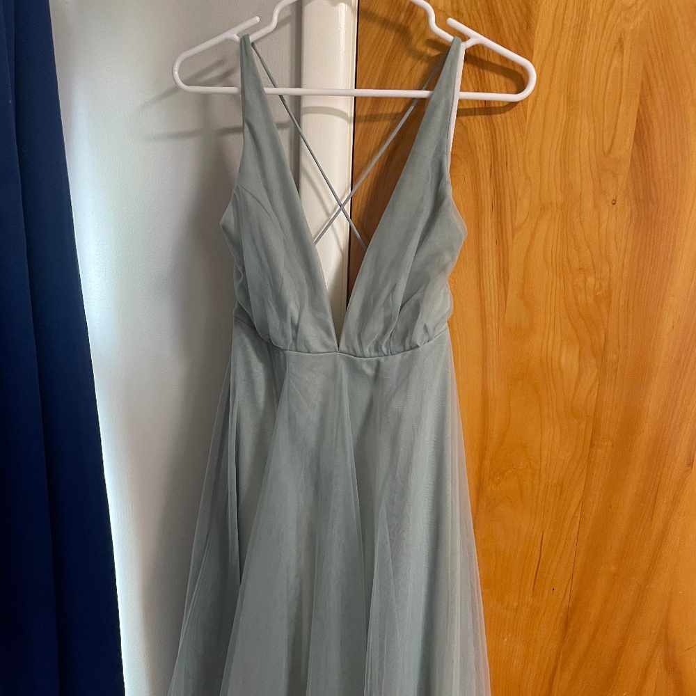 Midi Tulle Formal Dress